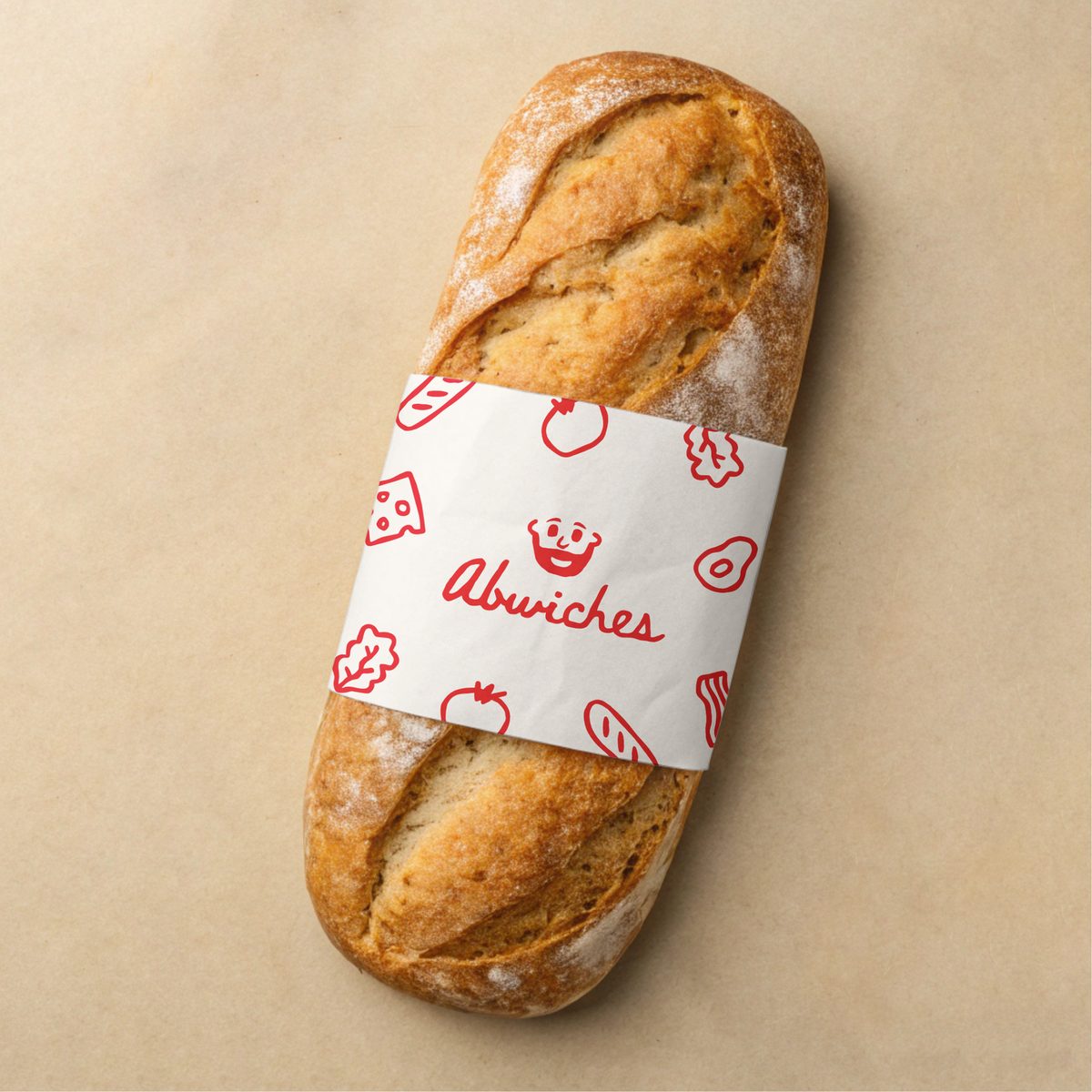 Abwiches bread branding