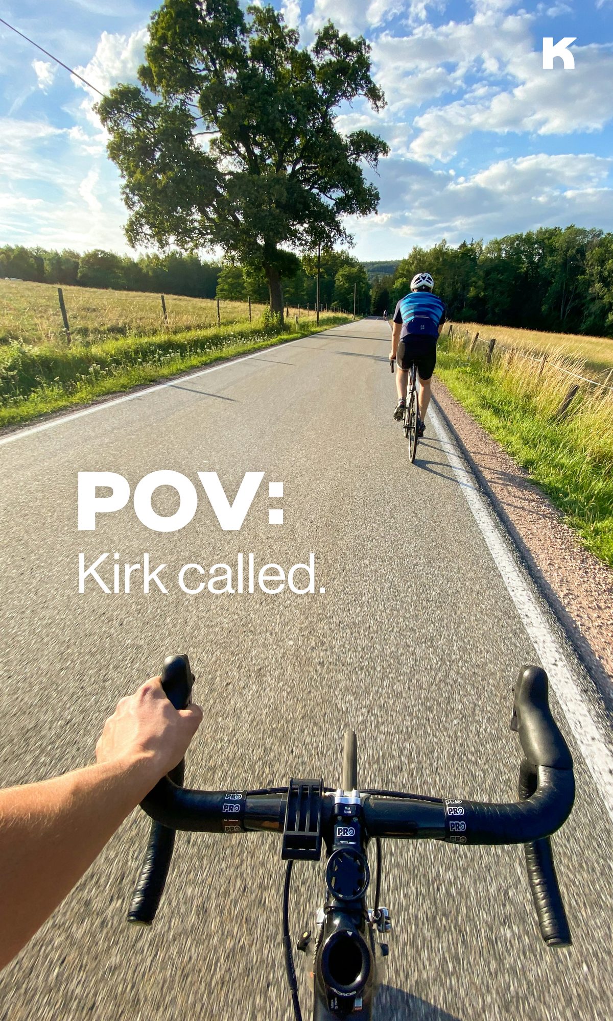 &ldquo;POV: Kirk called&rdquo; ad