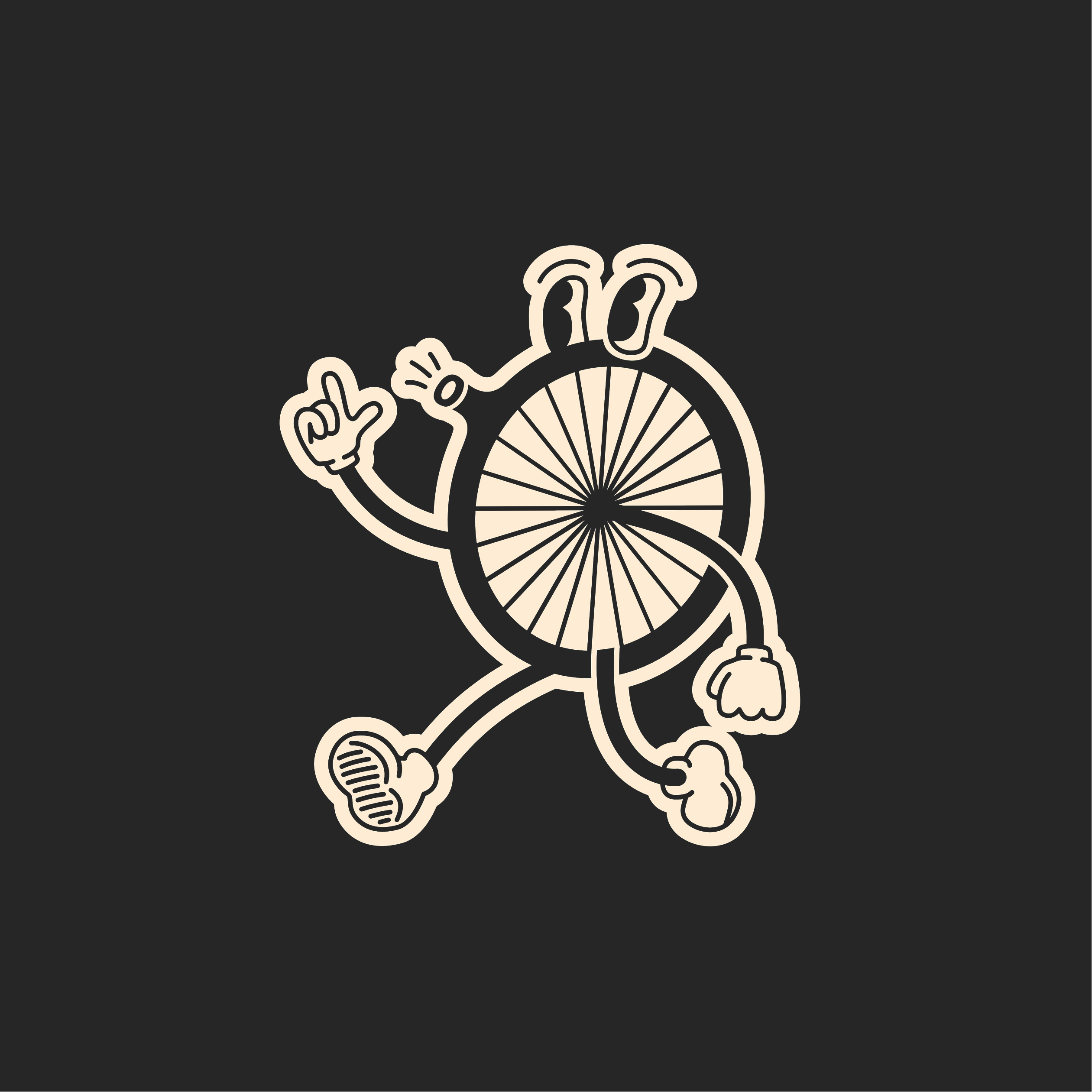Kirk&rsquo;s Bike Shop icon mark